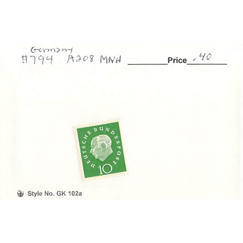 Germany 794 Unused   (SC0_935)