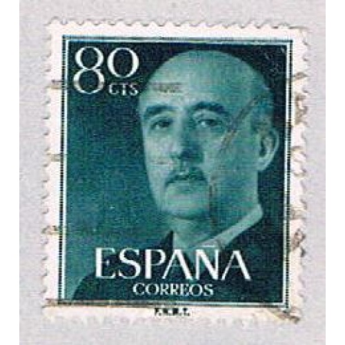 Spain 824 Used Franco 1954 (BP42905)