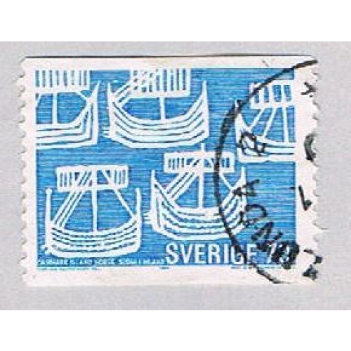 Sweden 809 Used Ships 1 1969 (BP52710)