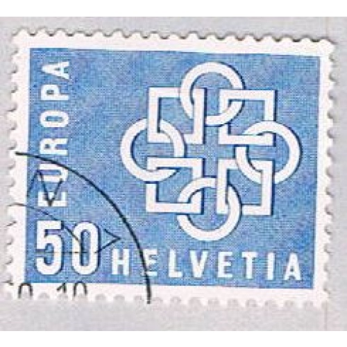 Switzerland 375 Used Europa 1959 (BP52440)