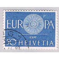 Switzerland 401 Used Europa 1 1960 (BP52718)