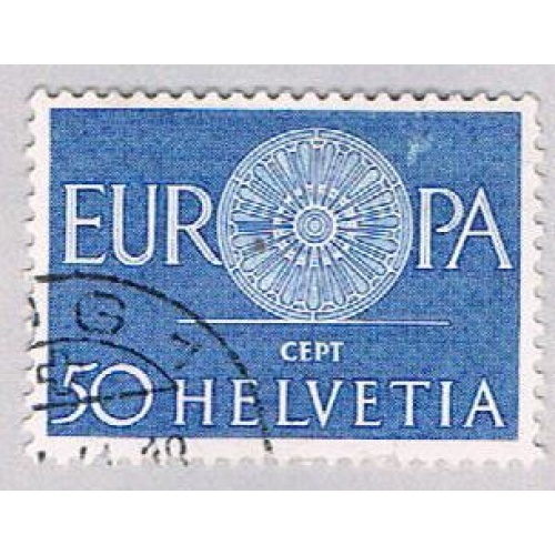 Switzerland 401 Used Europa 1 1960 (BP52718)