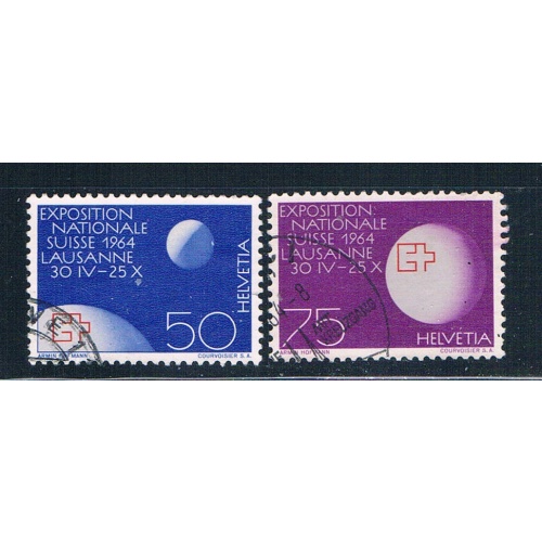 Switzerland 432-33 Used Expo 1 1963 (HV0431)