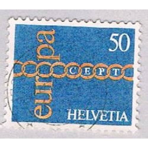 Switzerland 532 Used Europa 1 1971 (BP52628)