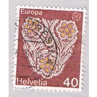 Switzerland 614 Used Lace 1976 (BP53402)