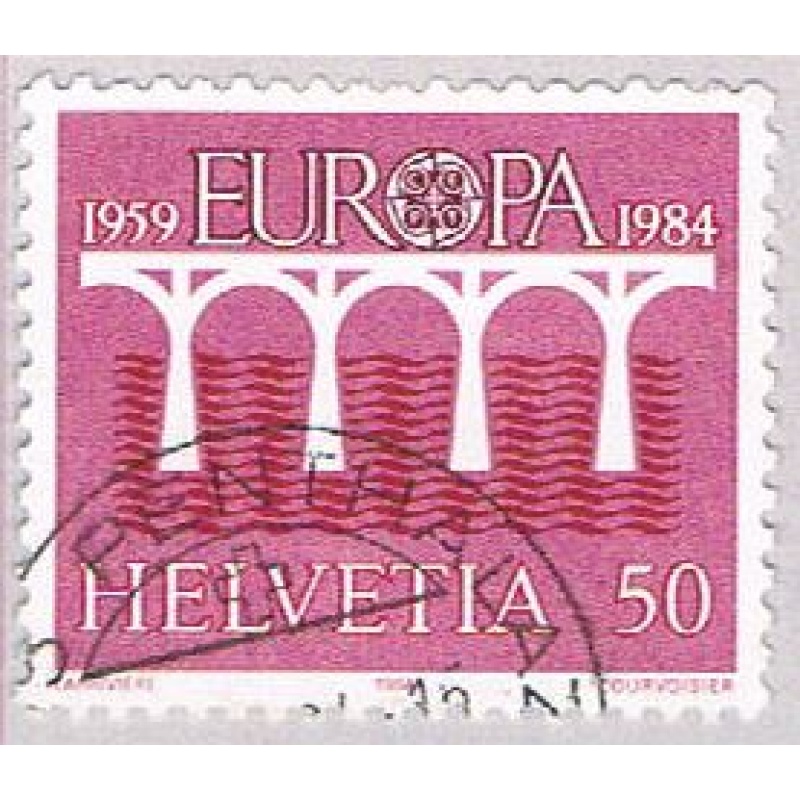 Switzerland 747 Used Europa 1984 (BP52504)