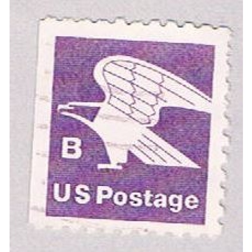 US 1818 Used B Postage Eagle 1 1981 (BP43232)