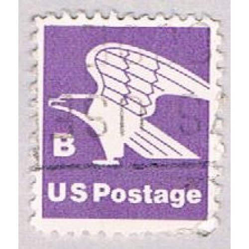 US 1818 Used B Postage Eagle 1981 (BP43234)