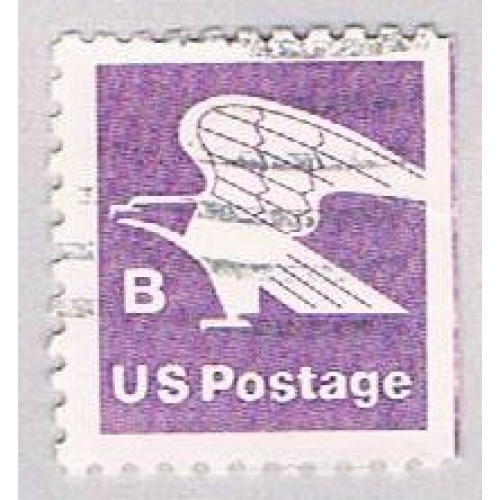 US 1818 Used B Postage Eagle 1981 (BP43236)
