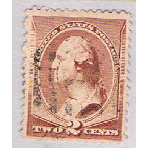 U.S. 210 Used Washington 2c 1 1883 (BP53130)