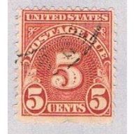 US  Used 5 cent postage due  (BP40520)
