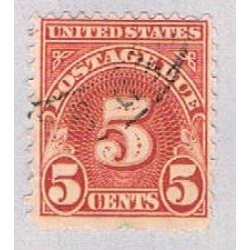US  Used 5 cent postage due  (BP40520)