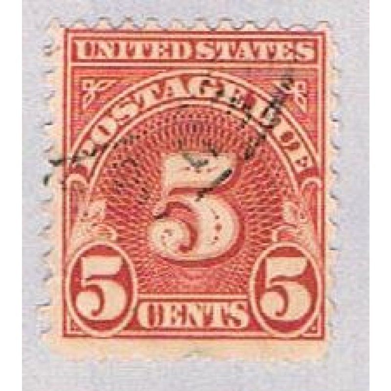 US  Used 5 cent postage due  (BP40520)