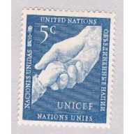 United Nations NY 5 Unused Childrens Fund 1 1951 (BP45723)