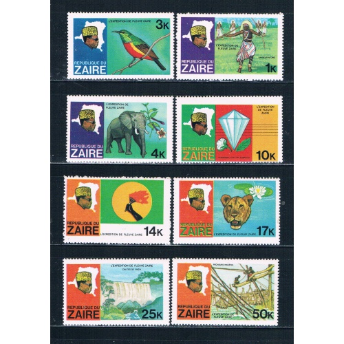 Zaire 902-09 Unused set President Mobutu 1979 CV 3.50 (Z0012)+