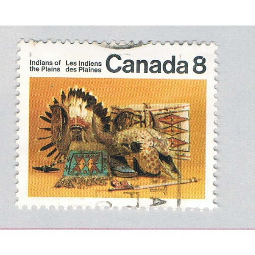 Canada Indians brown 8c (AP121919)