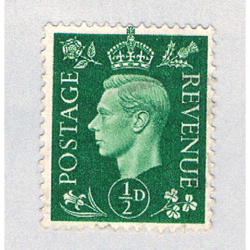 Great Britain King George VI green half (AP125303)