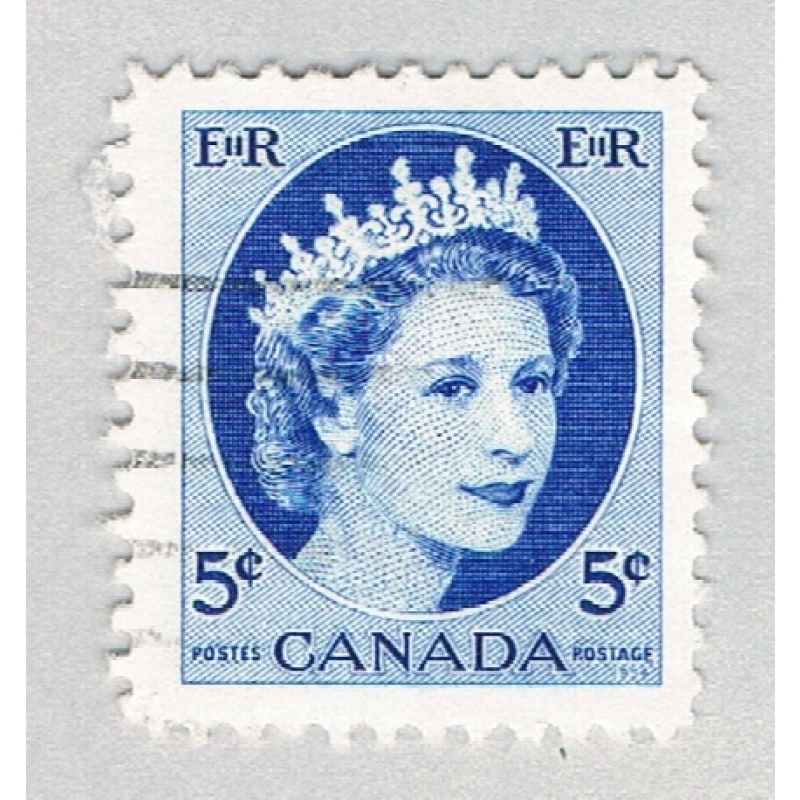 Canada QEII blue 5c (AP125336)