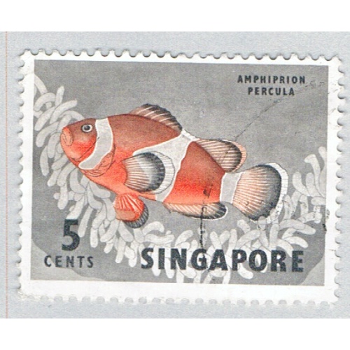 Singapore Fish orange 5c (AP126210)