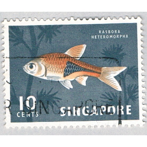 Singapore Fish grey 10c 1 (AP126313)