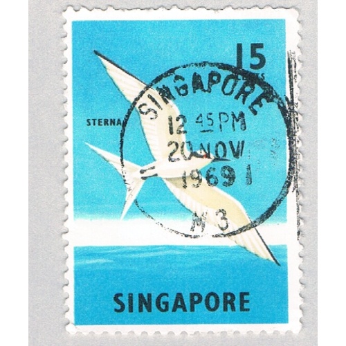 Singapore Seagull blue 15c (AP126404)