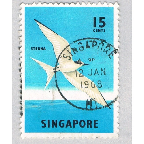 Singapore Seagull blue 15c (AP126407)