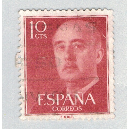 Spain General Franco brown 10c (AP126810)