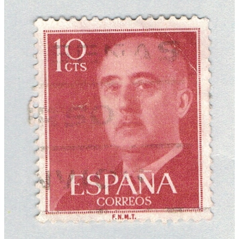 Spain General Franco brown 10c (AP126810)