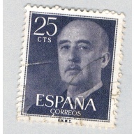 Spain General Franco grey 25c 2 (AP126816)