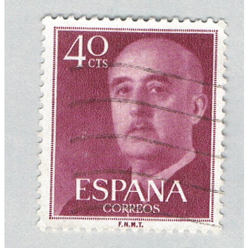 Spain General Franco brown 40c (AP126817)