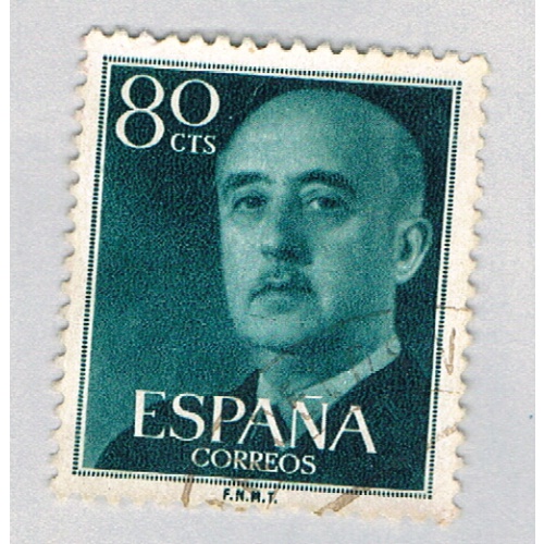 Spain General Franco green 80c (AP126822)