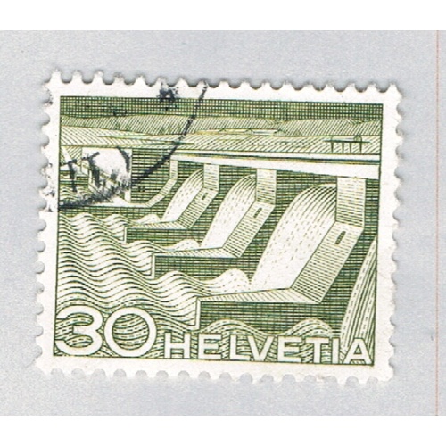 Switzerland Spillway green 30c (AP126921)