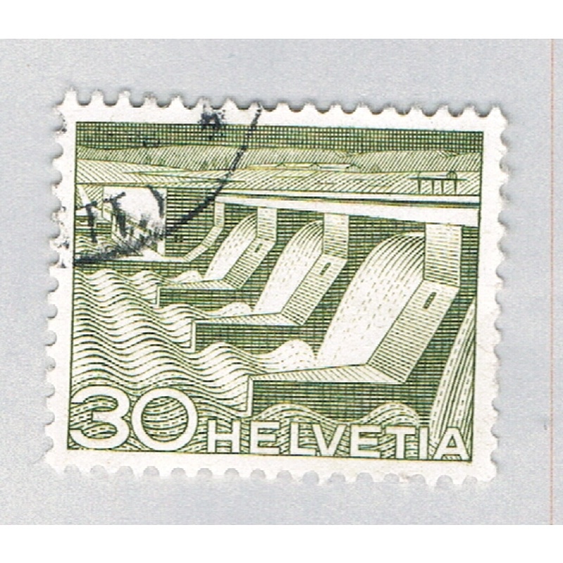 Switzerland Spillway green 30c (AP126921)