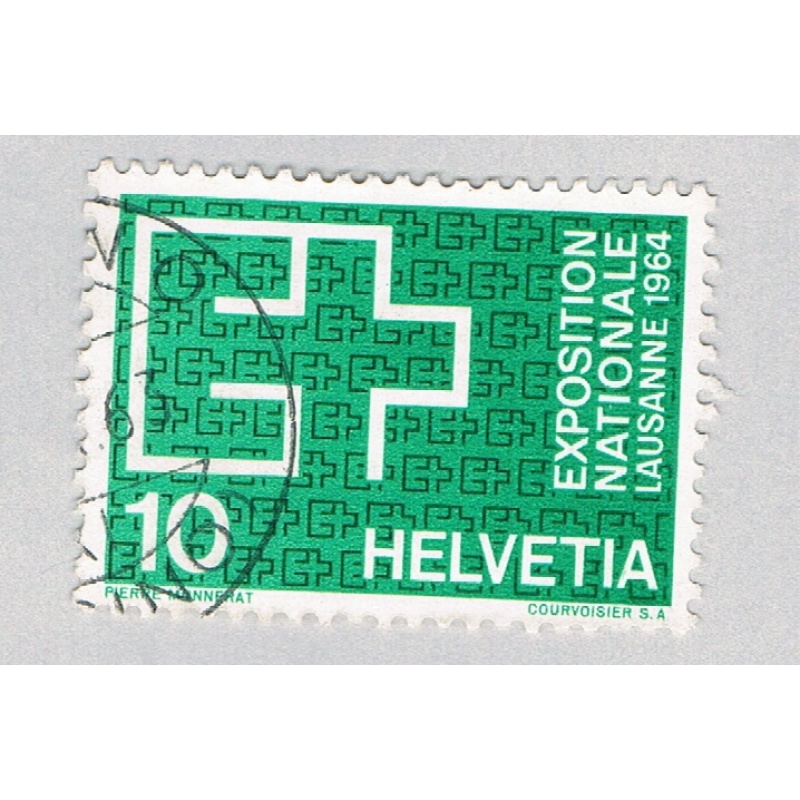 Switzerland Exposition green 10c (AP127115)