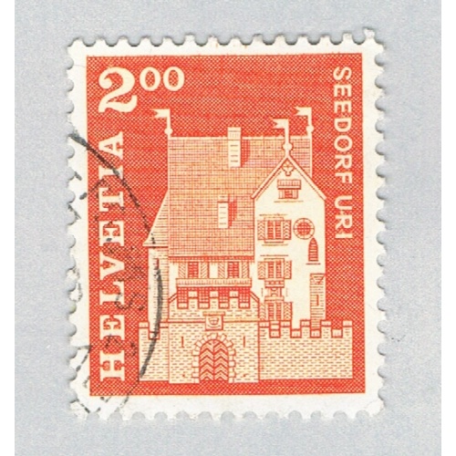 Switzerland House orange 200 1 (AP127207)
