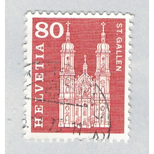 Switzerland Cathedral red 80c 2 (AP127211)