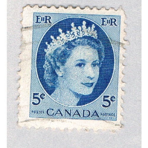Canada QEII blue 5c (AP127731)