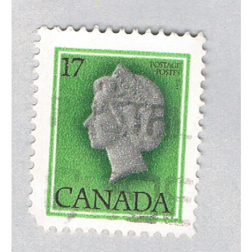 Canada QEII green 17c (AP127738)