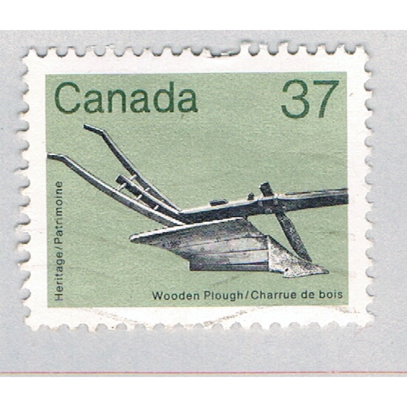Canada Plow green 37c (AP127803)