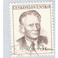 Czechoslovakia Man brown 3k (AP127921)