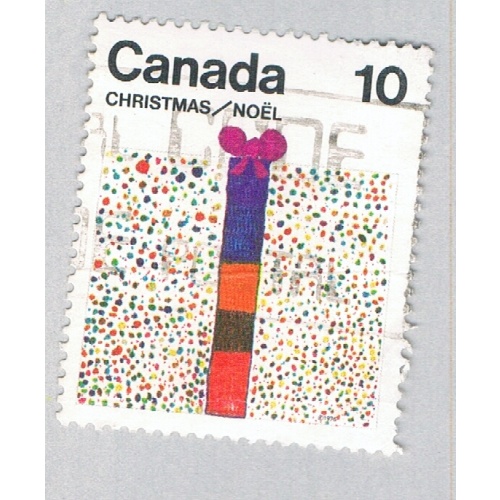 Canada Christmas gift white 10c (AP128114)