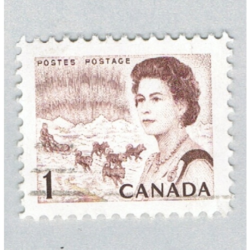 Canada QEII brown 1c 2 (AP128303)
