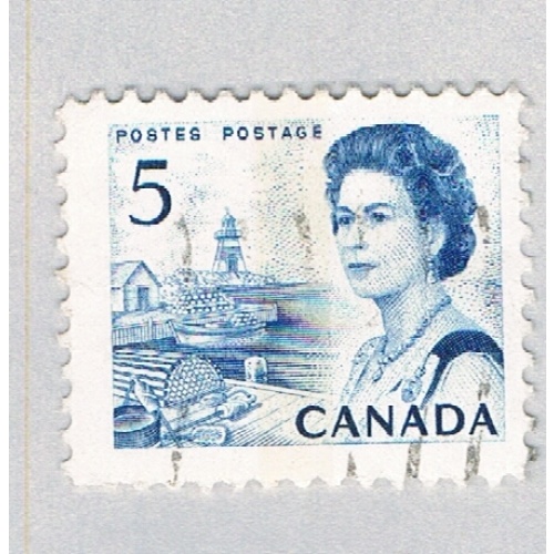 Canada QEII blue 5c (AP128305)
