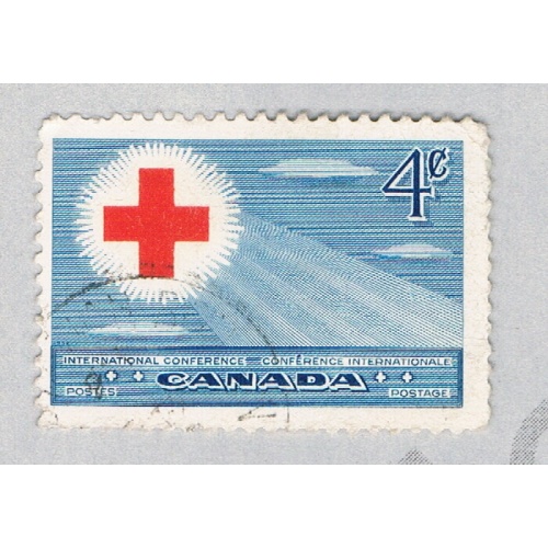 Canada Red cross blue 4c (AP128410)