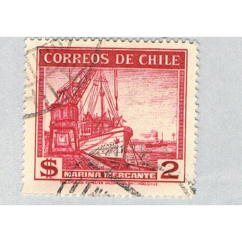 Chile Fishing boat red 200c (AP128705)