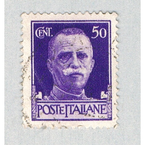Italy Man violet 50c (AP129138)
