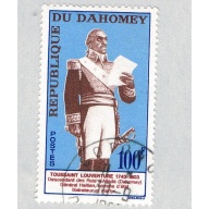 Dahomey General blue 100f (AP129707)