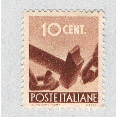 Italy Hammer brown 10c (AP130214)