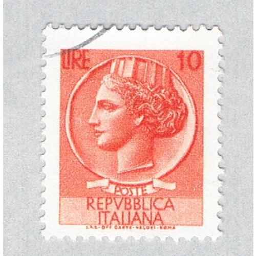 Italy Italia red 10c (AP130220)