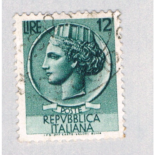 Italy Italia teal 12c 1 (AP130224)